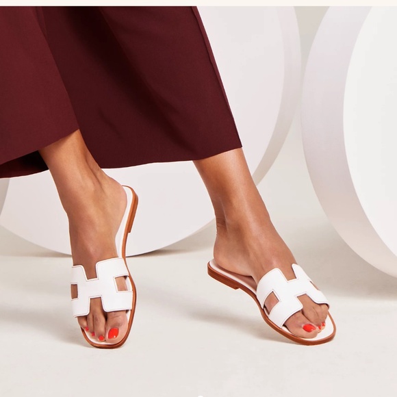 Hermes Oran Sandal White size 38 - Picture 4 of 4
